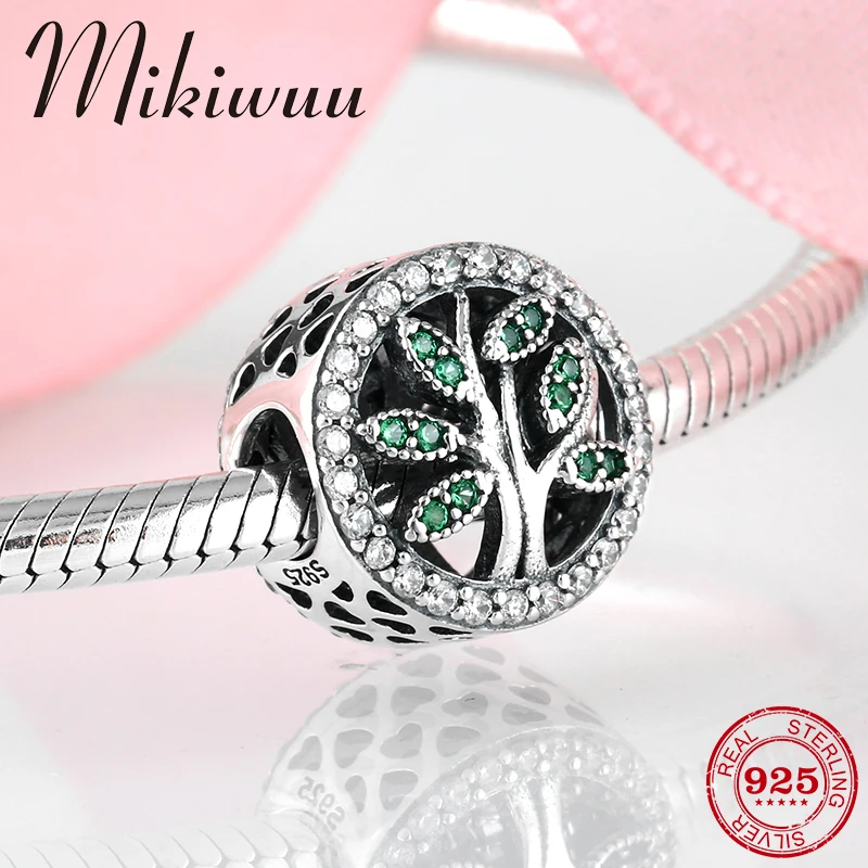 Fashion tree Of Life sparkling 925 Sterling Silver green CZ Beads Fit Original Pandora Charm Bracelet Bangles Jewelry Making
Fashion tree Of Life sparkling 925 Sterling Silver green CZ Beads Fit Original Pandora Charm Bracelet Bangles Jewelry Making