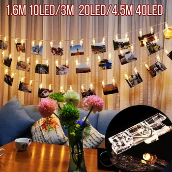 String Light Decoration Decoration Photo Clip Decoration LED Card Picture Photo Clips Home Wedding Party Adjustable Switch
String Light Decoration Decoration Photo Clip Decoration LED Card Picture Photo Clips Home Wedding Party Adjustable Switch