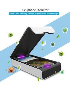 UV Light Cellphone Steriliazation Box One Button Sanitizing Sterilizer Disinfect Aromatherapy with Mobile Charger Function
UV Light Cellphone Steriliazation Box One Button Sanitizing Sterilizer Disinfect Aromatherapy with Mobile Charger Function