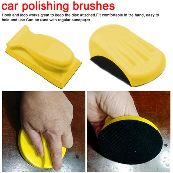 Car polishing mouse hand brush Round Sponge polished Pad Hand Grinding Block car polishing disc waxing
Car polishing mouse hand brush Round Sponge polished Pad Hand Grinding Block car polishing disc waxing