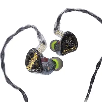 Fearless Audio X Crinacle DAWN 6BA+2 EST Drivers Custom Made HiFi Music Monitor DJ Studio In-ear Earphones with 3.5-2pin Cable
Fearless Audio X Crinacle DAWN 6BA+2 EST Drivers Custom Made HiFi Music Monitor DJ Studio In-ear Earphones with 3.5-2pin Cable