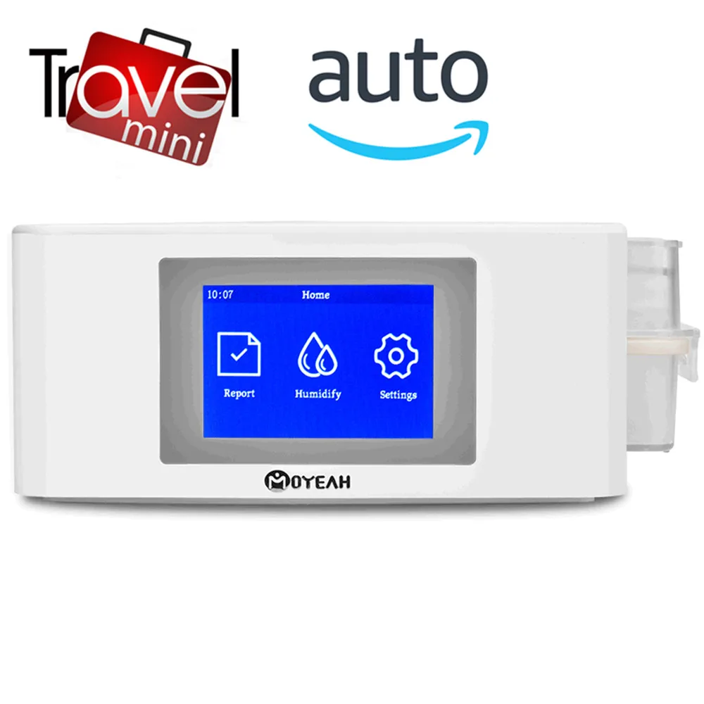 MOYEAH Travel Mini APAP Machine Portable Auto CPAP Medical Equipment With Heated Humidifier Mask Hose For Anti Snore Sleep Apnea
MOYEAH Travel Mini APAP Machine Portable Auto CPAP Medical Equipment With Heated Humidifier Mask Hose For Anti Snore Sleep Apnea