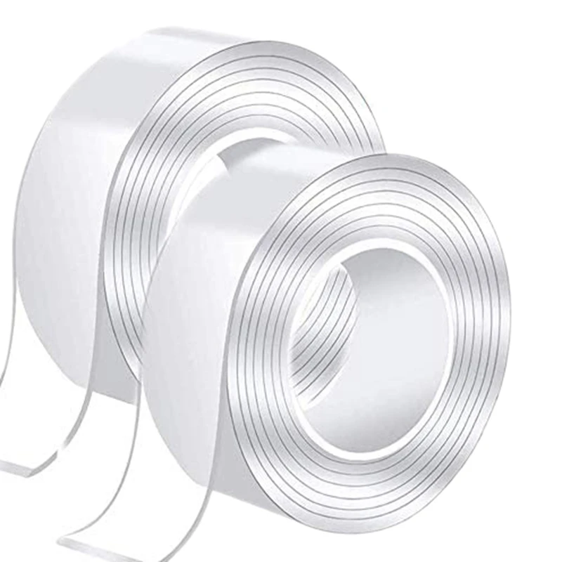 HOT 2 Pack Double Sided Tape Heavy Duty Removable Tape Traceless Adhesive Washable Tape Transparent Tape
HOT 2 Pack Double Sided Tape Heavy Duty Removable Tape Traceless Adhesive Washable Tape Transparent Tape