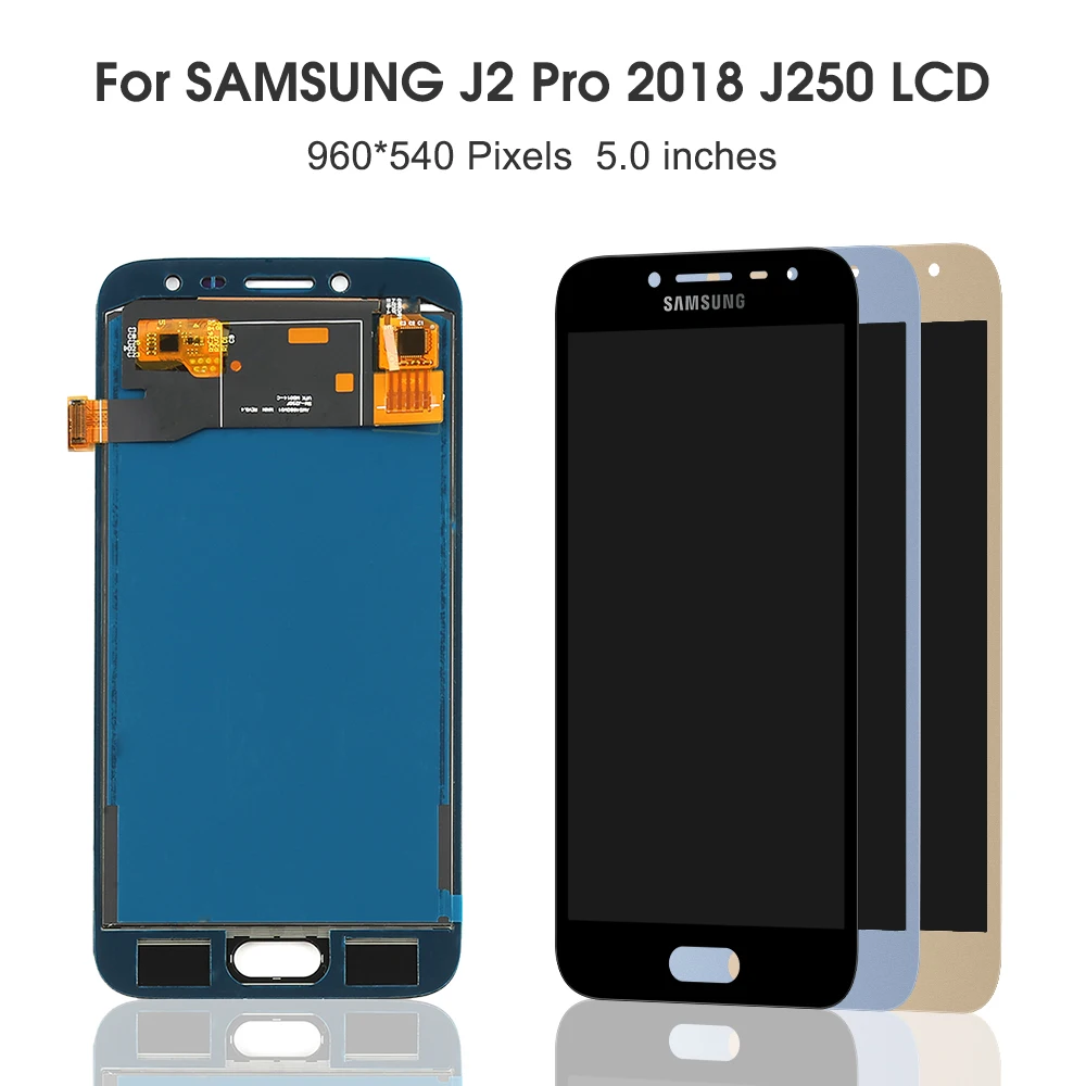 j250f LCD For Samsung Galaxy J2 Pro LCD Display 2018 J250 SM-J250 LCD Display Touch Screen Digitizer Adjustable brightness
j250f LCD For Samsung Galaxy J2 Pro LCD Display 2018 J250 SM-J250 LCD Display Touch Screen Digitizer Adjustable brightness
