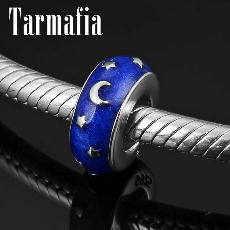 Summer Night Starry Sky 925 Sterling Silver Blue Enamel Spacer Beads Charms Women Accessories Fit Original Pandora Bracelet DIY
Summer Night Starry Sky 925 Sterling Silver Blue Enamel Spacer Beads Charms Women Accessories Fit Original Pandora Bracelet DIY