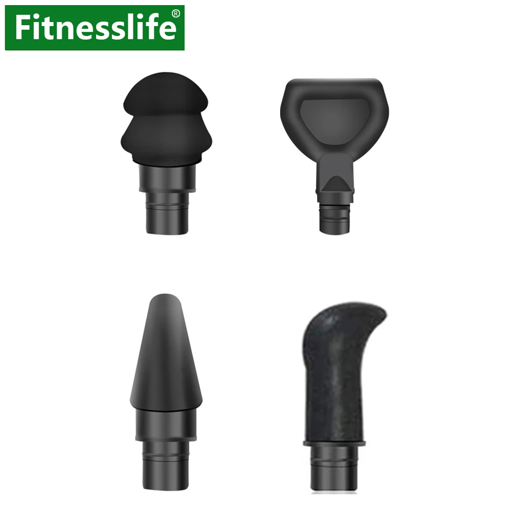 Fascia Massage Gun Accessories Attachment 4 Heads Replacement Set Kit Body Muscle Relaxation for 19 mm Diameter Massage Head
Fascia Massage Gun Accessories Attachment 4 Heads Replacement Set Kit Body Muscle Relaxation for 19 mm Diameter Massage Head