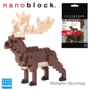 NANOBLOCK IRISH ELK MINI BRICKS PUZZLE 140 PIECES GREAT GIFT NBC-187
NANOBLOCK IRISH ELK MINI BRICKS PUZZLE 140 PIECES GREAT GIFT NBC-187