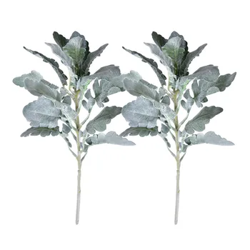 2Pcs Silver Leaf Chrysanthemum Artificial Bouquet Plastic Flower Green Pants Grass Wedding Room Decoration
2Pcs Silver Leaf Chrysanthemum Artificial Bouquet Plastic Flower Green Pants Grass Wedding Room Decoration