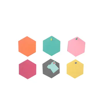 6 Pcs Wall Sticker Message Board Hexagonal Adhesive with 10 Pcs Cork Nails Party Ornament for Home Bedroom Office
6 Pcs Wall Sticker Message Board Hexagonal Adhesive with 10 Pcs Cork Nails Party Ornament for Home Bedroom Office