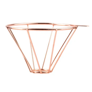 Metal Coffee Cone Dripper Coffee Pour Over Funnel Compatible with V60 Filter
Metal Coffee Cone Dripper Coffee Pour Over Funnel Compatible with V60 Filter