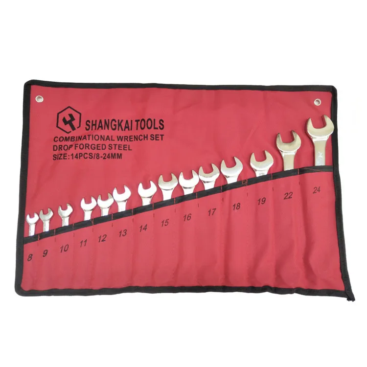 Wholesale 45 Steel 14, 18 Pieces Single Bottle Combination Spanner Adjustable Plum Mirror Stay Plum Manual-Goal Multi-Specificat
Wholesale 45 Steel 14, 18 Pieces Single Bottle Combination Spanner Adjustable Plum Mirror Stay Plum Manual-Goal Multi-Specificat