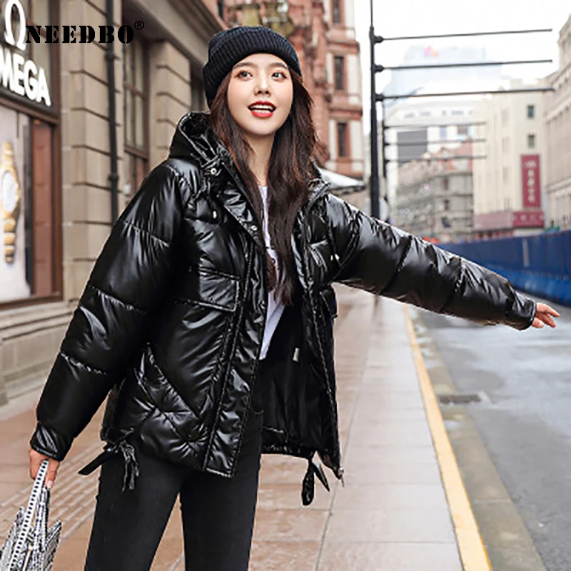 NEEDBO Winter Jacket Women 2020 Parka Mujer with Hat Puffer Jacket Women Winter Coat Cotton Padded Warm Casual Casaco Outwear
NEEDBO Winter Jacket Women 2020 Parka Mujer with Hat Puffer Jacket Women Winter Coat Cotton Padded Warm Casual Casaco Outwear