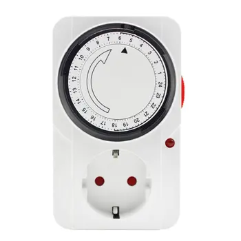 Mechanical Timing Socket 24 Hour Programmable Timer Switch Universal Socket Mechanical Timer Household Time Control Socket
Mechanical Timing Socket 24 Hour Programmable Timer Switch Universal Socket Mechanical Timer Household Time Control Socket