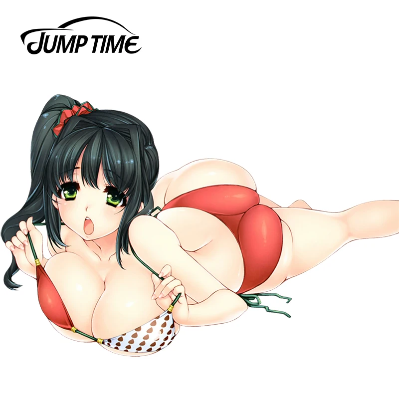 JumpTime 13 см x 8 5 Автомобильная наклейка Sumeragi Kohaku аниме Chica виниловая обмотка