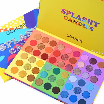 UCANBE Splashy Candies 54 Colors Colorful Eyeshadow Palette Long- Lasting Eye Makeup Shimmer Matte Nude Eye Shadow Glitter 
UCANBE Splashy Candies 54 Colors Colorful Eyeshadow Palette Long- Lasting Eye Makeup Shimmer Matte Nude Eye Shadow Glitter