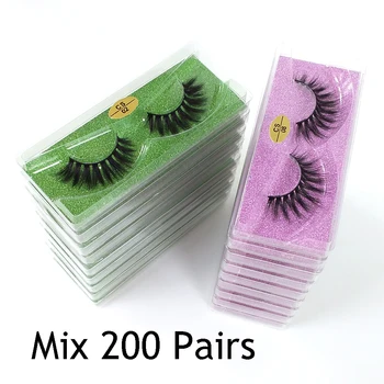 Wholesale Eyelashes 50/100/200pcs 3d Mink Lashes Natural Mink Eyelashes Wholesale False Eyelashes Makeup False Lashes In Bulk
Wholesale Eyelashes 50/100/200pcs 3d Mink Lashes Natural Mink Eyelashes Wholesale False Eyelashes Makeup False Lashes In Bulk