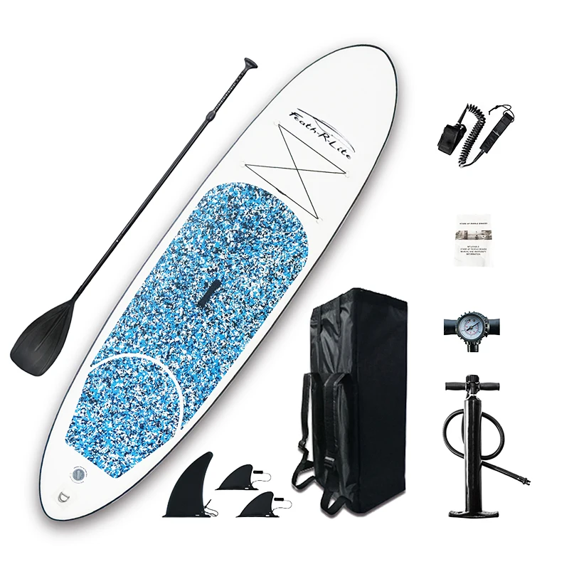 Inflatable Stand Up Paddle Board Sup-Board Surfboard Kayak Surf set 10'x30''x4''with Backpack,leash,pump,waterproof bag
Inflatable Stand Up Paddle Board Sup-Board Surfboard Kayak Surf set 10'x30''x4''with Backpack,leash,pump,waterproof bag