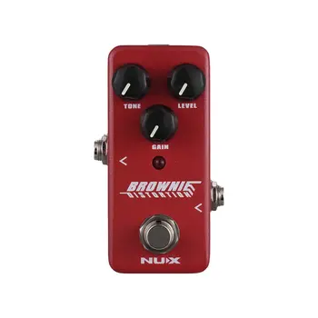 NUX NDS-2 BROWNIE Distortion Guitar Effect Pedal Full Metal Shell True Bypass with unique pre-amp power tube distortion
NUX NDS-2 BROWNIE Distortion Guitar Effect Pedal Full Metal Shell True Bypass with unique pre-amp power tube distortion