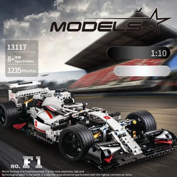 super racing car Technics 1:10 scale pors f1 building block moc steam brick model educational toys collection for gifts
super racing car Technics 1:10 scale pors f1 building block moc steam brick model educational toys collection for gifts