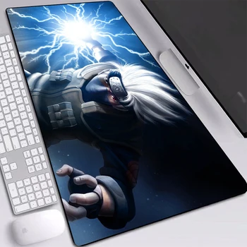 Anime Naruto Kakashi Mouse-pad Locking Edge Desktop Mat Extended Large Custom Gaming Mice Pads 90x40/80x40cm Game Accessories 
Anime Naruto Kakashi Mouse-pad Locking Edge Desktop Mat Extended Large Custom Gaming Mice Pads 90x40/80x40cm Game Accessories