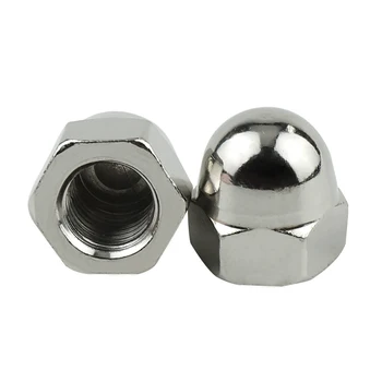 LUHUICHANG M3 M4 M5 M6 M8 M10 M12 M14 M16 Nickel plated Hex Hexagon Acorn Nut Cap Decorative Cover Semicircle Dome Nuts
LUHUICHANG M3 M4 M5 M6 M8 M10 M12 M14 M16 Nickel plated Hex Hexagon Acorn Nut Cap Decorative Cover Semicircle Dome Nuts