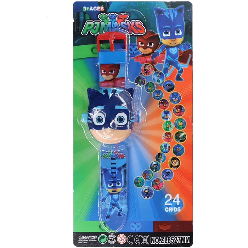 PJ Masks 24 kinds of projection watches 3D electronic watches for boys birthday gifts
PJ Masks 24 kinds of projection watches 3D electronic watches for boys birthday gifts