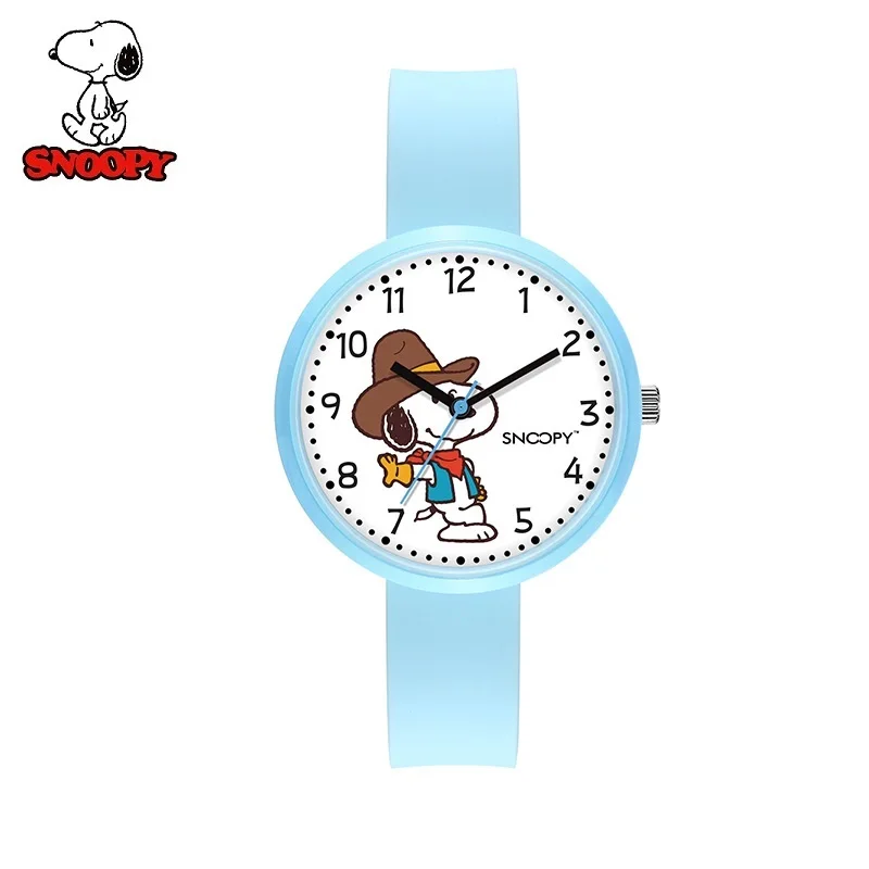 Оригинальные детские часы SNOOPY с героями мультфильмов милые классические