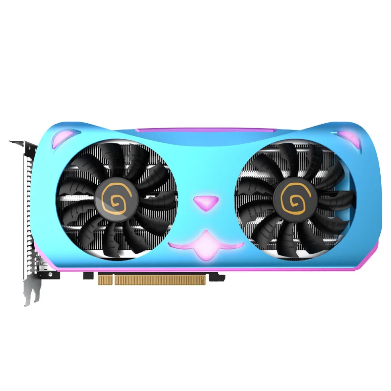 Yeston RX5600XT 6G D6 MA Graphics Card 1560-1620MHz 14GHz 192bit GDDR6 Gaming Graphics Card with 2 Fans 4 Video Card Heat Pipes
Yeston RX5600XT 6G D6 MA Graphics Card 1560-1620MHz 14GHz 192bit GDDR6 Gaming Graphics Card with 2 Fans 4 Video Card Heat Pipes