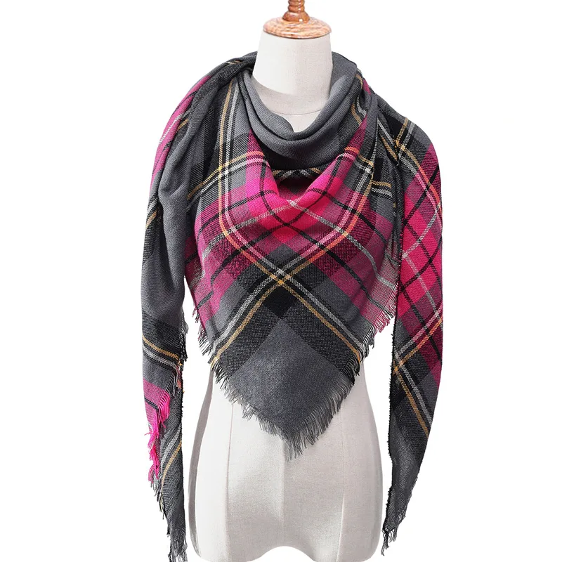 2020 Fashion Warm Knitted Winter Scarf Women Plaid Cashmere Triangle Scarves Foulard Femme Bufanda Pashmina 140*140*210cm
2020 Fashion Warm Knitted Winter Scarf Women Plaid Cashmere Triangle Scarves Foulard Femme Bufanda Pashmina 140*140*210cm