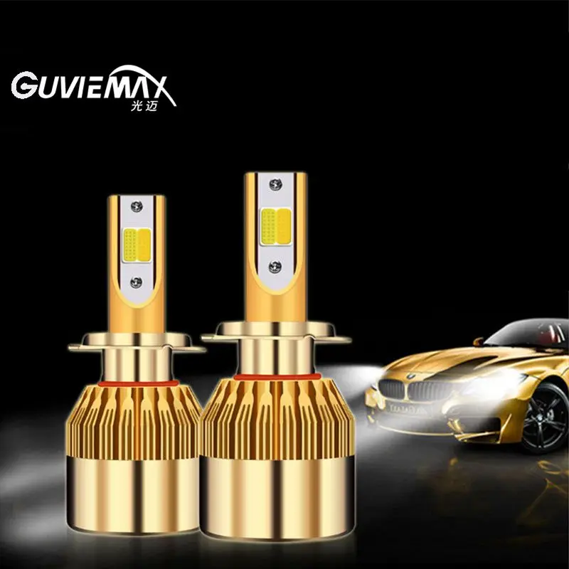 2pcs C6 two color automobile LED headlamp yellow white double light automobile refitting high and low beam headlamp H7 H4 H1 H3
2pcs C6 two color automobile LED headlamp yellow white double light automobile refitting high and low beam headlamp H7 H4 H1 H3
