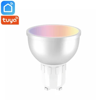 Tuya Smart Life Wifi Smart Led Light Bulb Lamp GU10 5W 230Lm RGB+6500K Cold White Light Works With Alexa Google Home IFTTT
Tuya Smart Life Wifi Smart Led Light Bulb Lamp GU10 5W 230Lm RGB+6500K Cold White Light Works With Alexa Google Home IFTTT
