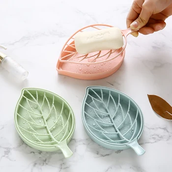 Double Leaf Shaped Soap Box Shower Tray Hiking Bath Room Container Rack Travel New Drain Soap Box Bathroom Supplies 3pc 
Double Leaf Shaped Soap Box Shower Tray Hiking Bath Room Container Rack Travel New Drain Soap Box Bathroom Supplies 3pc