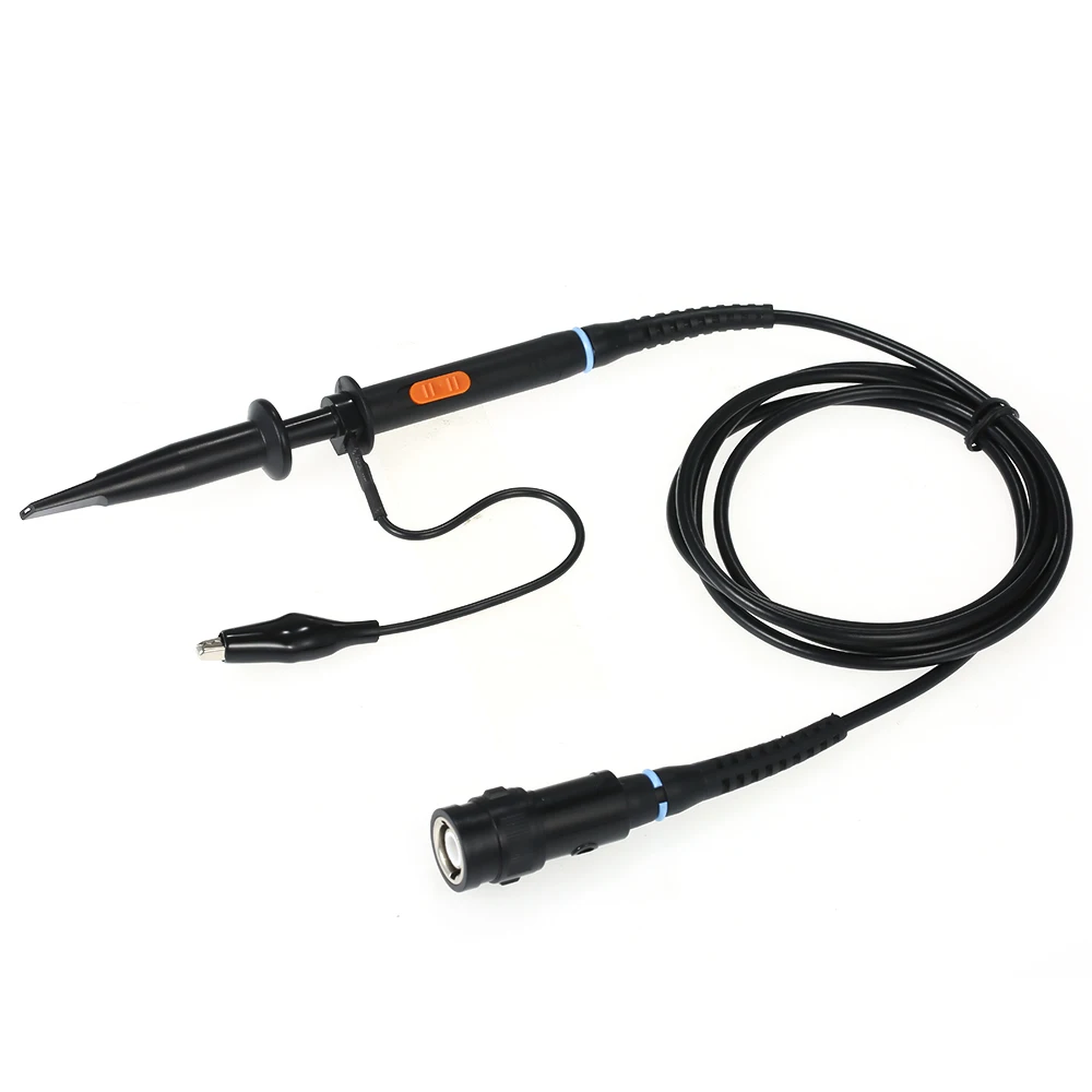 New High Precision Stable Oscilloscope Probe Sonda Alligator Clip Test Probe 1X 10X P2200 200MHz with several useful accessories
New High Precision Stable Oscilloscope Probe Sonda Alligator Clip Test Probe 1X 10X P2200 200MHz with several useful accessories
