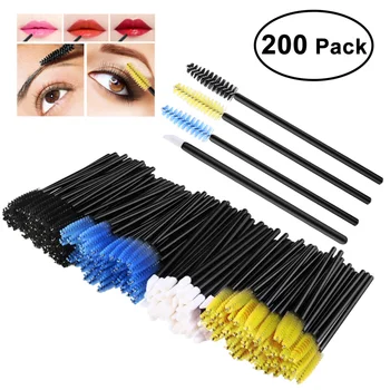 PIXNOR 200pcs Disposable Eyelash Lip Brush Set Proffesional Makeup Tool (150pcs Yellow/Blue/Black Mascara Wands with 50pcs White
PIXNOR 200pcs Disposable Eyelash Lip Brush Set Proffesional Makeup Tool (150pcs Yellow/Blue/Black Mascara Wands with 50pcs White