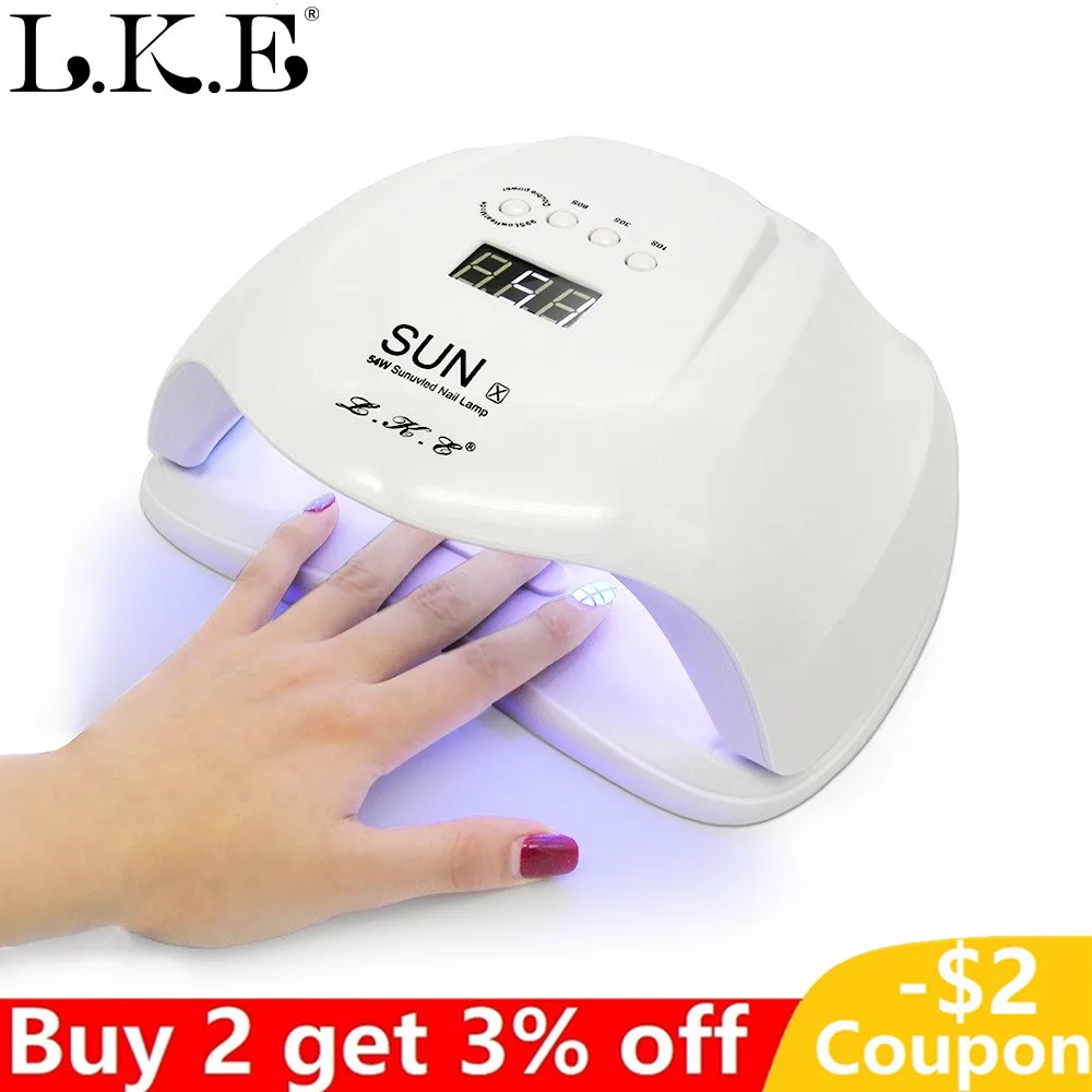 54W Nail Lamp Professional UV LED Nail Dryer With LCD Display 4 Timer Automatic Sensor For Curing Most Gel Polish ( No Box )
54W Nail Lamp Professional UV LED Nail Dryer With LCD Display 4 Timer Automatic Sensor For Curing Most Gel Polish ( No Box )