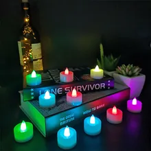 24 Pcs LED Light Candle Flameless Electronic Candle Birthday Wedding Party Christmas Decorative Flickering Candles
24 Pcs LED Light Candle Flameless Electronic Candle Birthday Wedding Party Christmas Decorative Flickering Candles