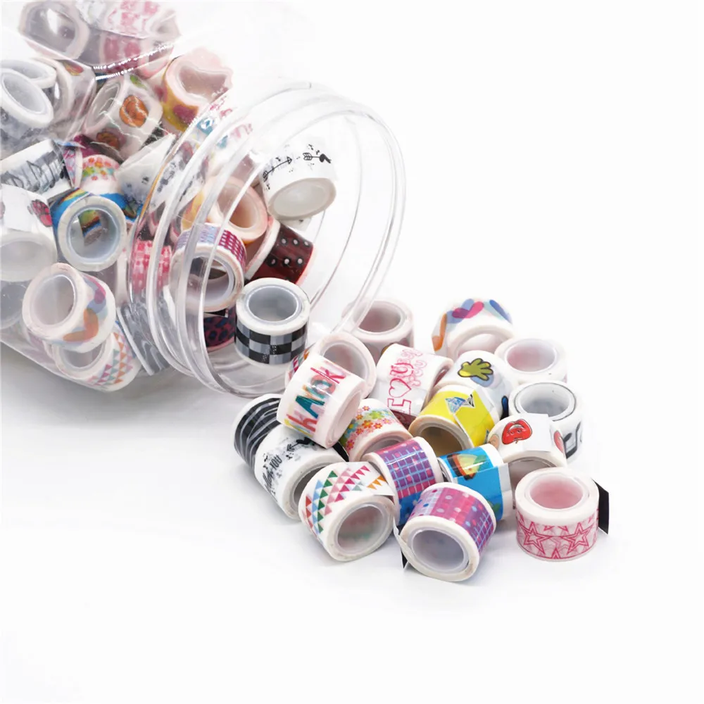 10PCS/LOT Mini Color Tape DIY Decorative Adhesive Tape Masking Tape Sticker Cartoon Diary Lace Tape Cinta Adhesiva Decor
10PCS/LOT Mini Color Tape DIY Decorative Adhesive Tape Masking Tape Sticker Cartoon Diary Lace Tape Cinta Adhesiva Decor