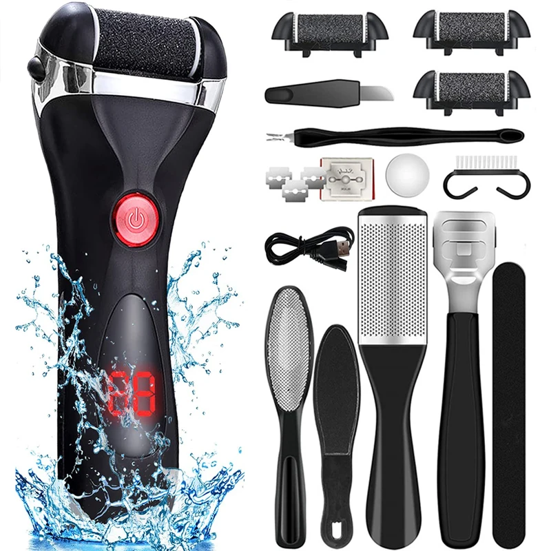 Electric Foot File Grinder Callus Remover Hard Cracked Dead Dry Skin Removal Feet Pedicure Tools Rechargeable Foot Care Tool
Electric Foot File Grinder Callus Remover Hard Cracked Dead Dry Skin Removal Feet Pedicure Tools Rechargeable Foot Care Tool