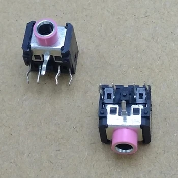100PCS Pink 3.5mm Female Audio Connector 5 Pin DIP Headphone Jack Socket PJ-306 
100PCS Pink 3.5mm Female Audio Connector 5 Pin DIP Headphone Jack Socket PJ-306