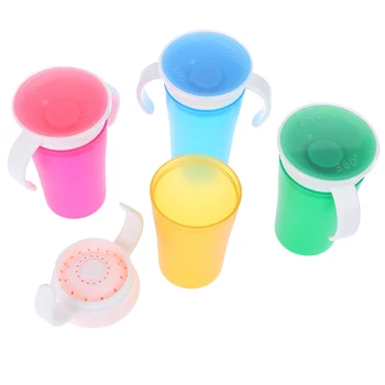 Baby training cup 360 Degrees Rotated Baby Learning Drinking Cup With Double Handle Flip lid Leakproof Infants Water Cups Bottle
Baby training cup 360 Degrees Rotated Baby Learning Drinking Cup With Double Handle Flip lid Leakproof Infants Water Cups Bottle