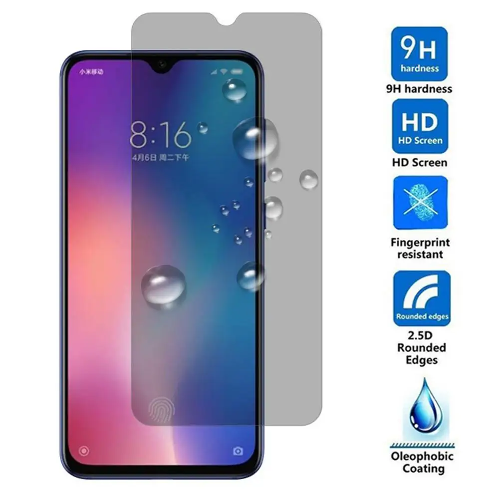 9H 2.5D Privacy Tempered Glass For Xiaomi CC 9 Anti Spy Screen Protector Glass For Xiaomi CC9 Anti Peeping Protective Film Glass
9H 2.5D Privacy Tempered Glass For Xiaomi CC 9 Anti Spy Screen Protector Glass For Xiaomi CC9 Anti Peeping Protective Film Glass