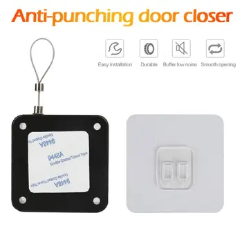 Punch-free Automatic Door Closer Quick Install With Strong Tensile Force Wear-resistant Safe Shut-off Device Home Door Hardware 
Punch-free Automatic Door Closer Quick Install With Strong Tensile Force Wear-resistant Safe Shut-off Device Home Door Hardware