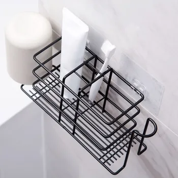 Wrought Iron Toothbrush Rack Wall Stand Toothpaste Storage Rack Toothbrush Toothpaste Storage Holder for Bathroom
Wrought Iron Toothbrush Rack Wall Stand Toothpaste Storage Rack Toothbrush Toothpaste Storage Holder for Bathroom