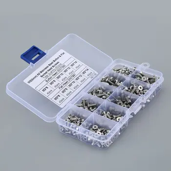 400pcs M3 304 Stainless Steel Pan& Flat Hex Socket Head Screws Set with Box Tool Combination Set Wood Screws
400pcs M3 304 Stainless Steel Pan& Flat Hex Socket Head Screws Set with Box Tool Combination Set Wood Screws