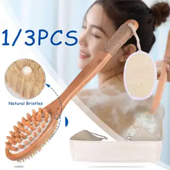 1/3Pcs Exfoliating Back Scrubber Bath Bristles Brushes Deep Cleaning Spa Exfoliating Brush Gifts For All Skin Types
1/3Pcs Exfoliating Back Scrubber Bath Bristles Brushes Deep Cleaning Spa Exfoliating Brush Gifts For All Skin Types
