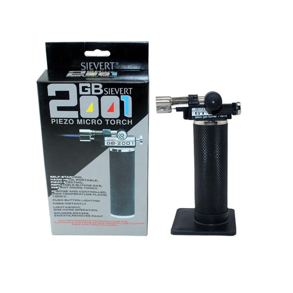 GT-2001 Piezoelectric Micro Flashlight Gas Spark Lighter-Gas Welding Gun-Gas Welding Holder
GT-2001 Piezoelectric Micro Flashlight Gas Spark Lighter-Gas Welding Gun-Gas Welding Holder