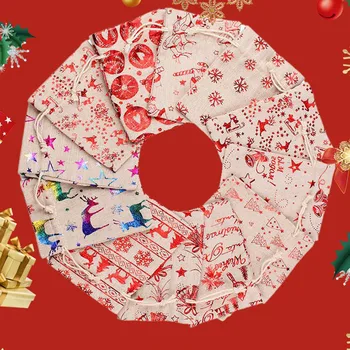 24pcs Christmas Pattern Candy Gift Bag 1-24 Advent Calendar Bundle With Label&rope Cotton Linen Packaging Candy Cosmetics Toys
24pcs Christmas Pattern Candy Gift Bag 1-24 Advent Calendar Bundle With Label&rope Cotton Linen Packaging Candy Cosmetics Toys