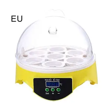 Mini 7 Egg Incubator Poultry Incubator Brooder Digital Temperature Hatchery Household Egg Incubator Hatcher Chicken Duck Bird
Mini 7 Egg Incubator Poultry Incubator Brooder Digital Temperature Hatchery Household Egg Incubator Hatcher Chicken Duck Bird