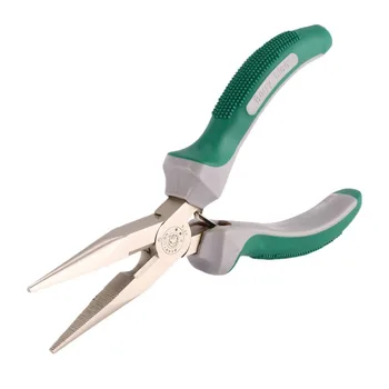 6" Long Sharp Nose Pliers Cutter Cutting Copper Cable Wire Repairing Crimping Stripping Hand Tools Snip Nipper
6" Long Sharp Nose Pliers Cutter Cutting Copper Cable Wire Repairing Crimping Stripping Hand Tools Snip Nipper