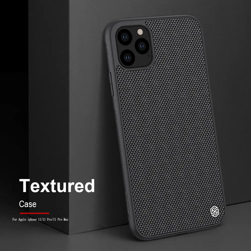 Чехол NILLKIN для iphone 11 Текстурированный чехол из нейлонового волокна задняя крышка